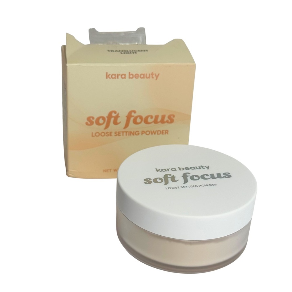 Kara Beauty Soft Focus Loose Setting Powder Translucent‎ Light New in Box